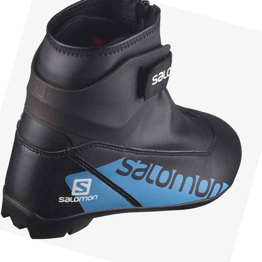 Salomon R/COMBI JUNIOR PROLINK Çocuk Kayak Botu Siyah Mavi | TR 2020ILH